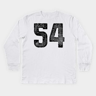 Fifty Four 54 Kids Long Sleeve T-Shirt